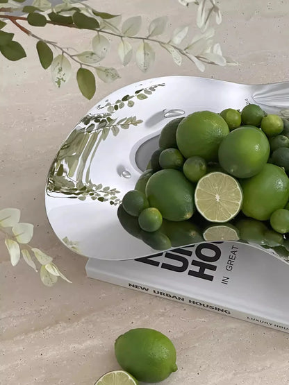 Nordic Stainless Steel Fruit Bowl