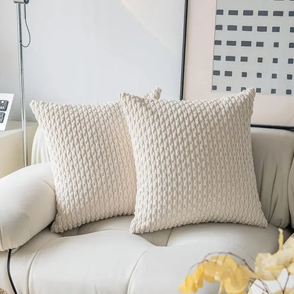 Simplistic Corduroy Cushion Cover