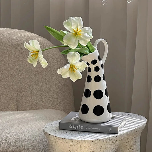 Ceramic German Milk Jug Vase