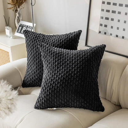 Simplistic Corduroy Cushion Cover