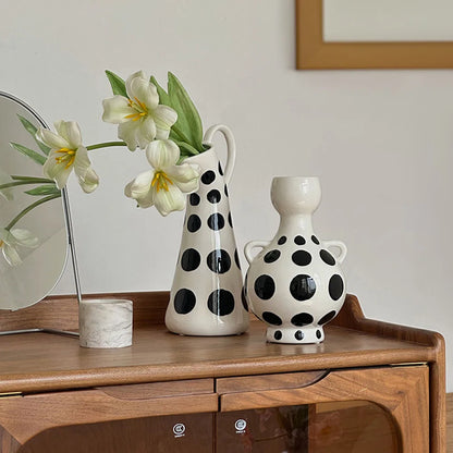 Ceramic German Milk Jug Vase