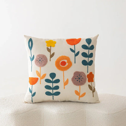 Bohemia Flowers Cushion Cover