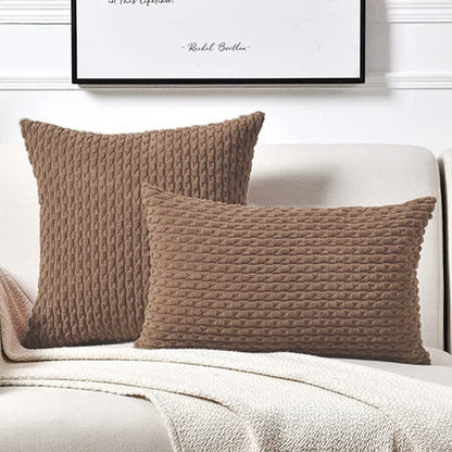 Simplistic Corduroy Cushion Cover