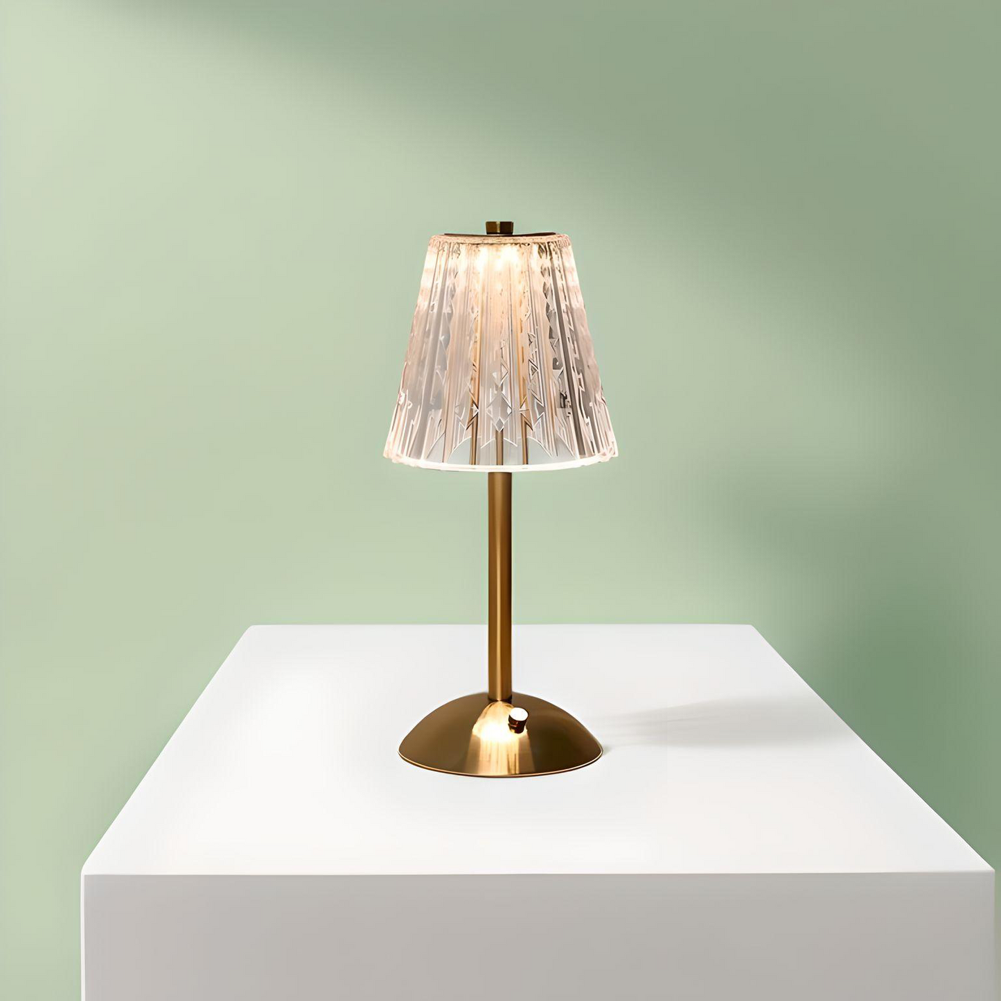 Vintage Lotus Lamp